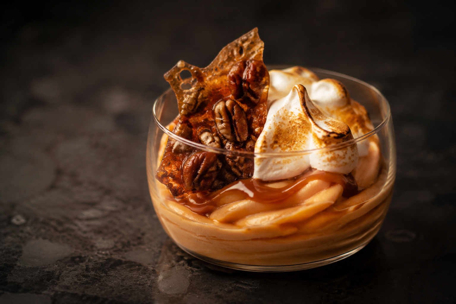 Deconstructed Sweet Potato Pie Parfait